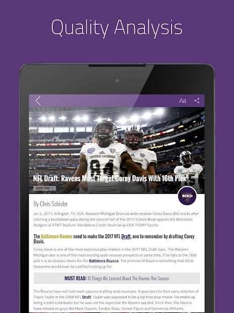 Ebony Bird: Ravens News screenshot 1