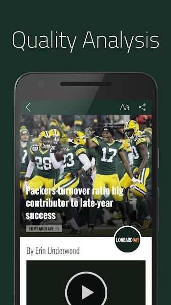 Green Bay Football: Fan News screenshot 4