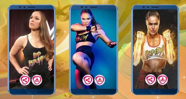 Wallpaper of Ronda Rousey HD Photos screenshot 2