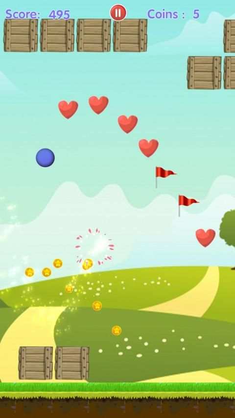 Ball Super Red Love स्क्रीनशॉट 2