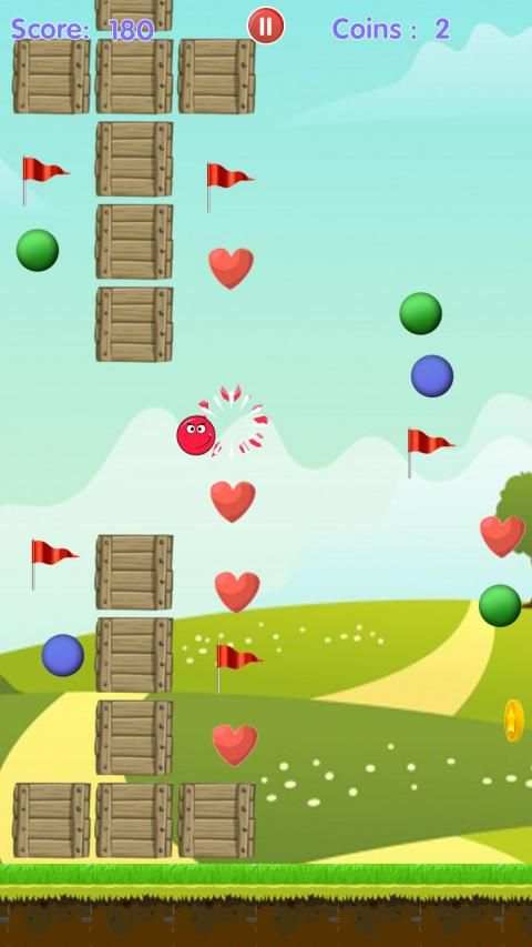 Ball Super Red Love स्क्रीनशॉट 7