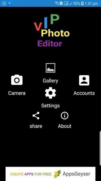 Vip Photo Editor screenshot 2