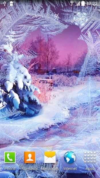 Snowfall Live Wallpaper screenshot 1