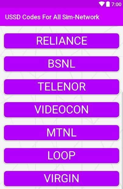USSD Codes For All Sim-Network स्क्रीनशॉट 6