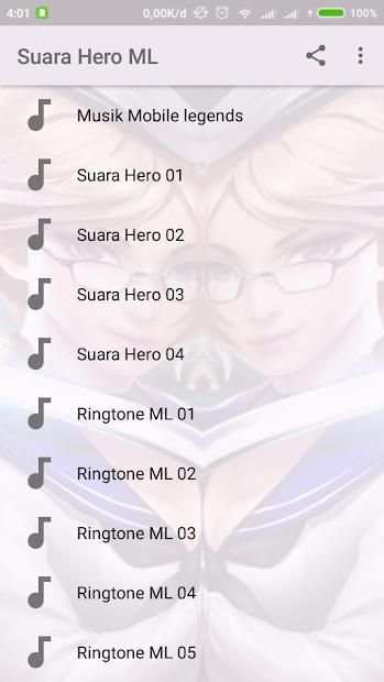 Suara Hero Mobile Legends Offline screenshot 2