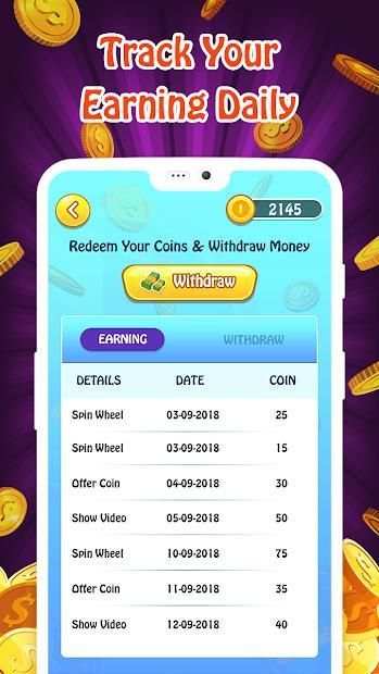 Spin and Win - Earn Daily Cash screenshot 1