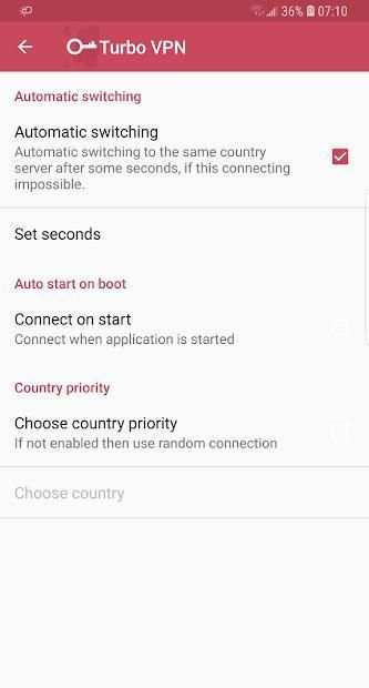 Turbo VPN - Unlimited Free VPN & Proxy screenshot 1