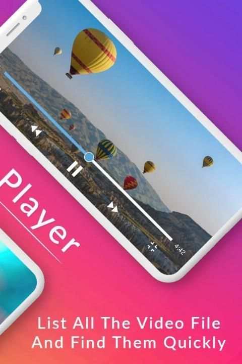 HD Video Player - Video Player For Android स्क्रीनशॉट 2