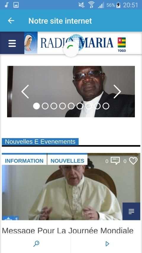 Radio Maria Togo screenshot 5