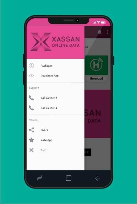 Xasan Data Service screenshot 1