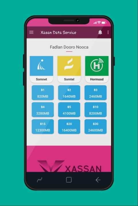 Xasan Data Service screenshot 2