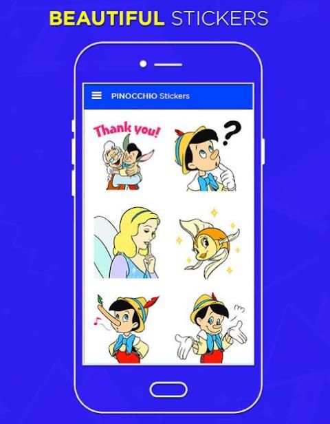 Pinocchio Stickers Photo Editor screenshot 1
