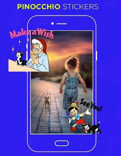Pinocchio Stickers Photo Editor screenshot 4