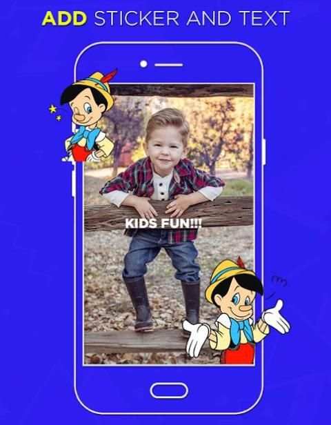 Pinocchio Stickers Photo Editor screenshot 2