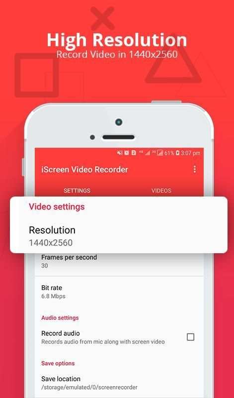 iScreen Video Recorder - Video Player स्क्रीनशॉट 3