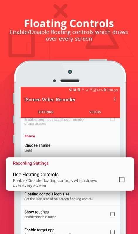 iScreen Video Recorder - Video Player स्क्रीनशॉट 2