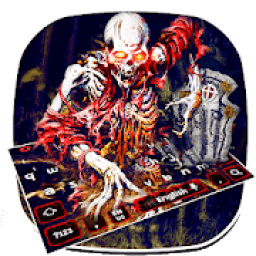 Horror Zombie Skull Keyboard Theme आइकन