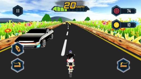 Wrong Way Racing Moto X स्क्रीनशॉट 1