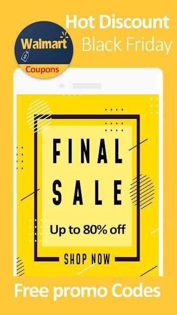 Shopping Coupons for Walmart – Hot Sale * screenshot 2
