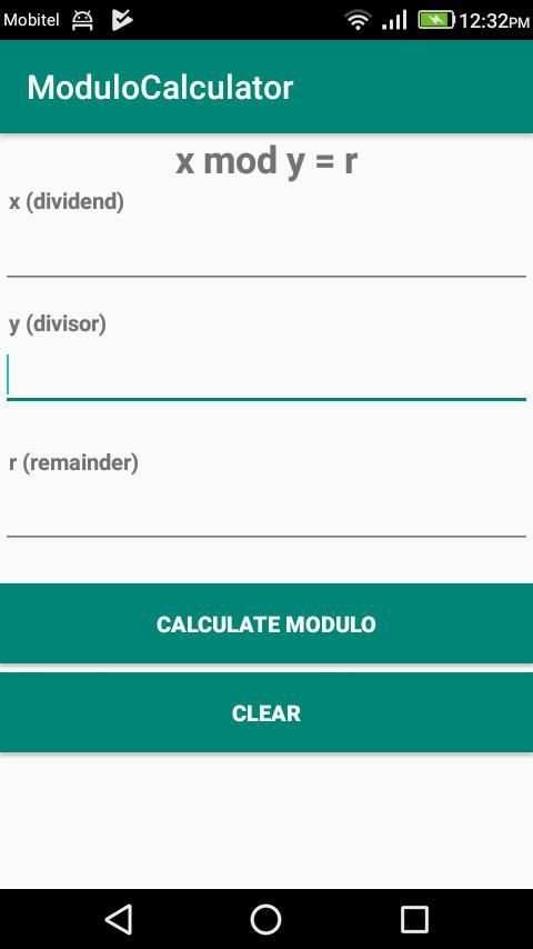 Modulo Calculator screenshot 3