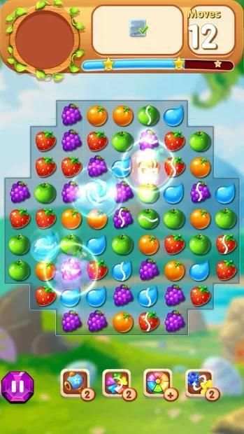 Fruit Bomb Match 3 स्क्रीनशॉट 2