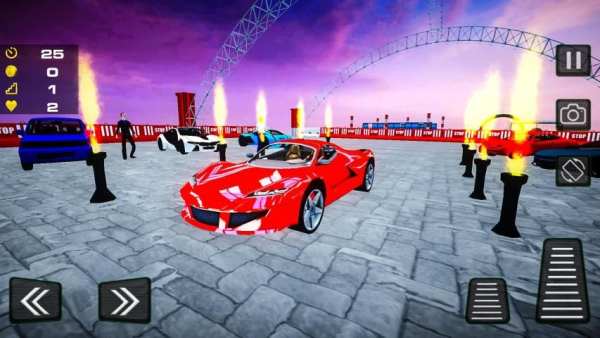 Extreme GT Racing Impossible Sky Ramp New Stunts screenshot 11