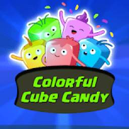 Colorful Cube Candy