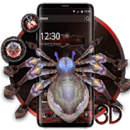 ikon Tema 3D Horror Dark Spider