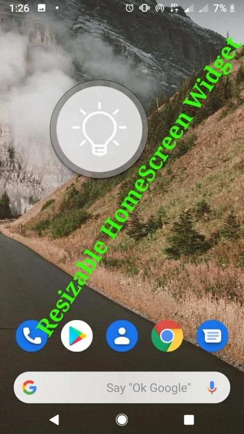 Floating FlashLight Widget 2019 - 2 Widgets screenshot 7