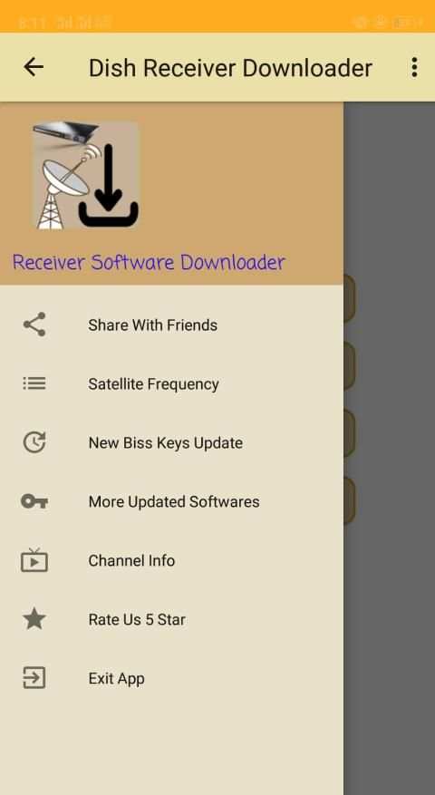 Satellite Dish Receiver Software Downloader screenshot 3