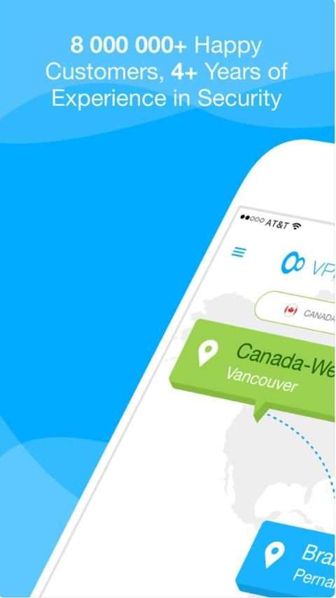 Super VPN Master : Unlimited VPN Proxy (100% Free) screenshot 5