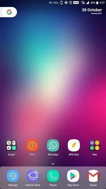 Pixel 2 XL style launcher for Android oreo launchr screenshot 2