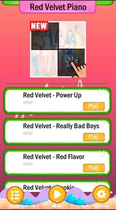 Piano Tiles - Red Velvet Lovers screenshot 2