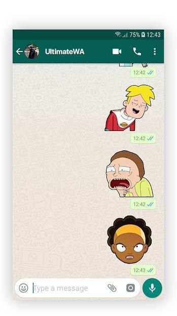 UltimateWA - WhatsApp Sticker Packs screenshot 1