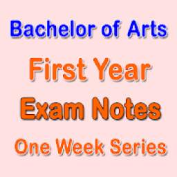 BA First Year Exam Notes 1.1