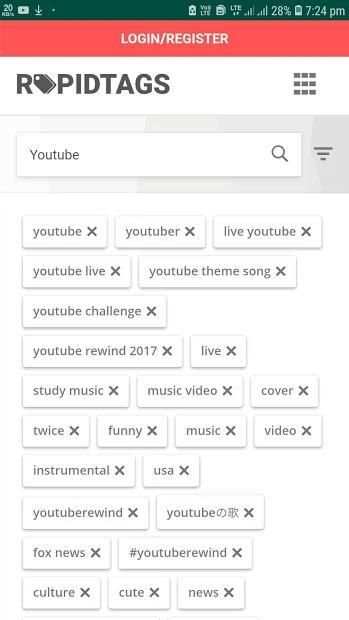 Youtube Tags Generator screenshot 2
