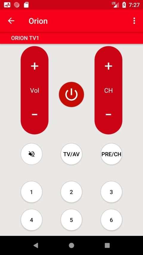 Orion TV Remote screenshot 4