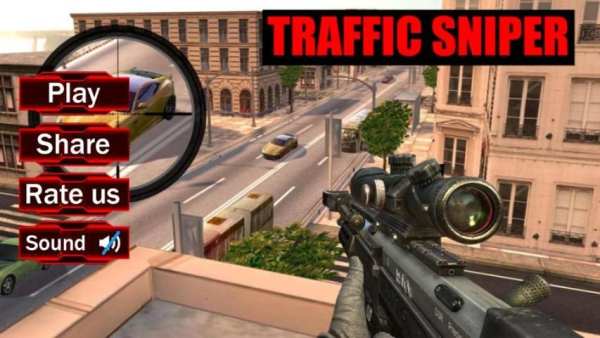 Sniper Traffic Shooter 3D screenshot 5