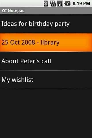 OI Notepad screenshot 2