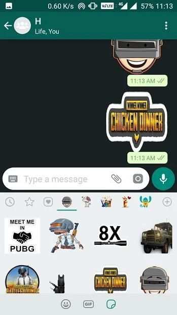 Pubg Stickers for WhatsApp, WAStickerApps screenshot 1