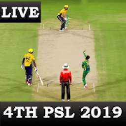 4th PSL Games 2019 ; Live PSL Cricket Match