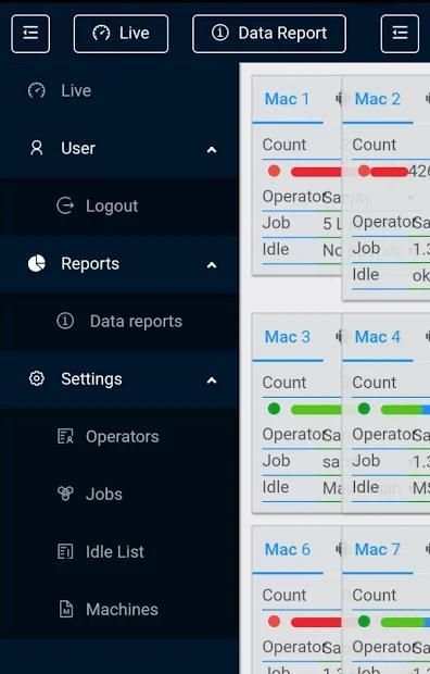 OEE App screenshot 1