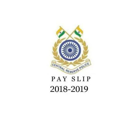 crpf pay slip march 2015