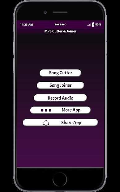 MP3 Cutter and Joiner स्क्रीनशॉट 1