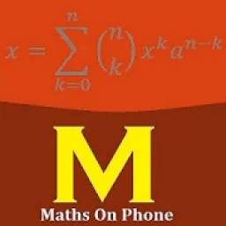Maths On Phone