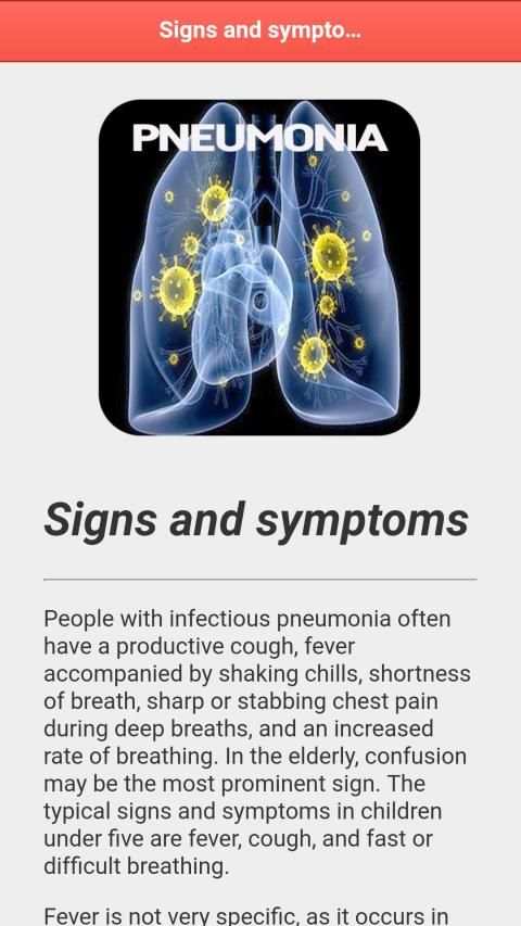 Pneumonia Disease screenshot 2