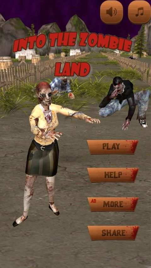 Into The Zombie Land: Zombie Games ☠ screenshot 6