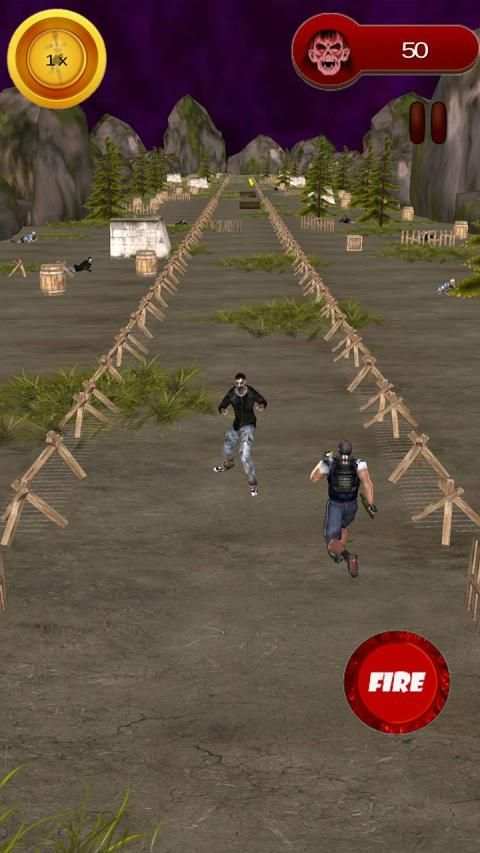 Into The Zombie Land: Zombie Games ☠ screenshot 1