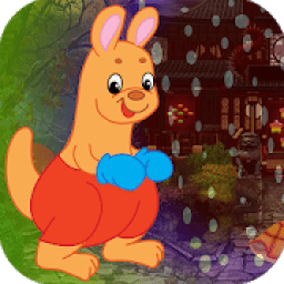 Best Escape Games 82 Cartoon Kangaroo Rescue Game icon