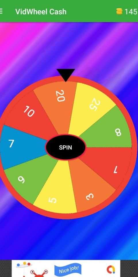 VidWheel Cash- Earn Real Money screenshot 2